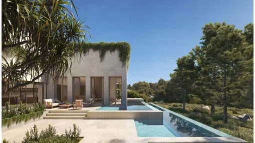 Newly built villa in Cala Vinyes Newly built villa in Cala Vinyes